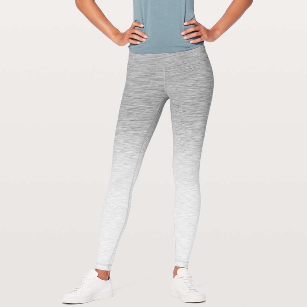 Lululemon Wunder Under Hi-Rise Tight (Ombre Melange) *Full-On Luon 28"